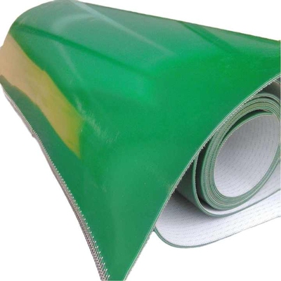acheter Courroie transporteuse verte en PVC pour les industries alimentaires, du tabac et de la logistique online manufacture