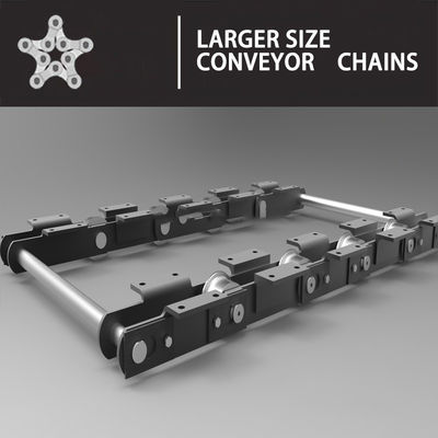acheter Type chaînes de convoyeur ISO9001 de F de grattoir soudées moulant 110mm online manufacture