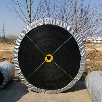 acheter Ceinture de convoyeur en caoutchouc de polyester EP100 EP150 pour ciment avec un module de carcasse élevé et une résistance aux chocs online manufacture
