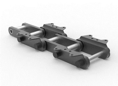chaîne de convoyeur ISO9001 de grande taille d'ascenseur de seau de l'acier 40Cr allié