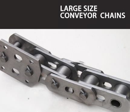 corrosion de chaînes de convoyeur de grande taille de maillon de chaîne d'ascenseur de seau de 125mm 100mm anti