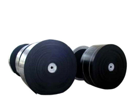 Bandes de conveyeur en caoutchouc en nylon du polyester NN 7 couches 8.0mm noirs