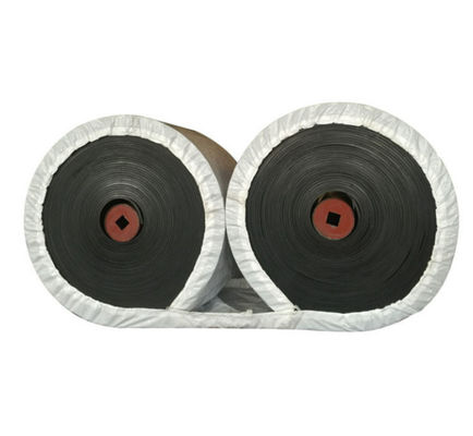 Bandes de conveyeur en caoutchouc de nylon/polyester NN 7 couches de noir