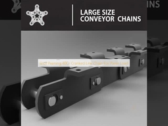 Chaîne de liaison à fourche à 40Cr pour le chargement du pavé