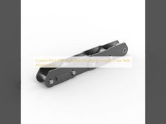 Chaîne faite sur commande de convoyeur d'ascenseur de seau du lancement 100mm avec des attachements